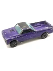 Hot Wheels Custom Fleetside Redlines 1967 Pickup Truck Purple Diecast Hong Kong