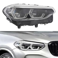 2018-2021 X3 X4 Right LED Adaptive Headlight w/LED DRL Black Housing