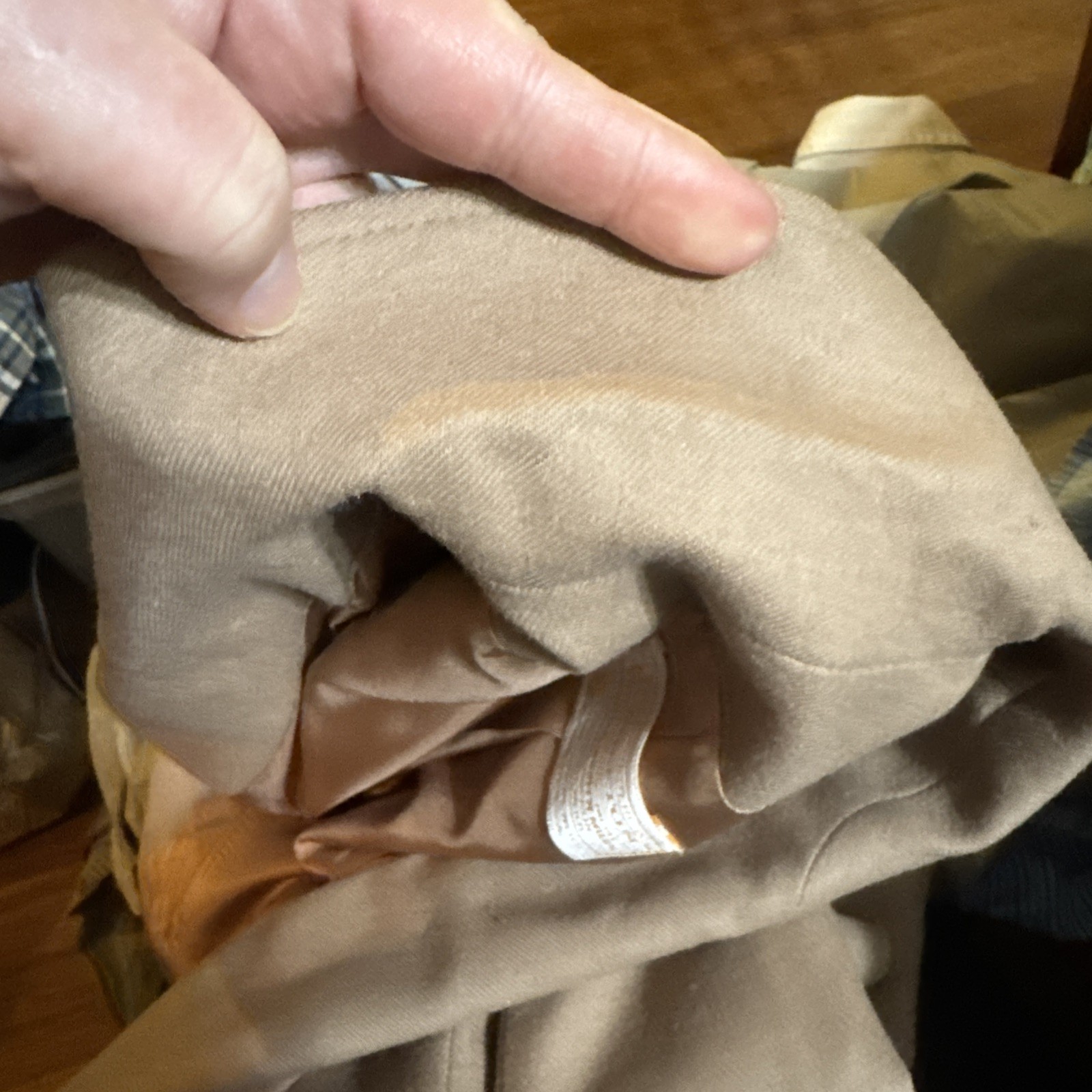 VTG Pendleton Camel 1 Button 100% Wool Blazer Jac… - image 14