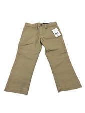 Polo Ralph Lauren Boys Fall IB Custom Skinny Fit Polo Khaki Ankle Pants 2/2T