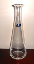 Waterford Marquis Crystal Glass Wine Decanter or Vase 12.5" ~ Tall, Sleek