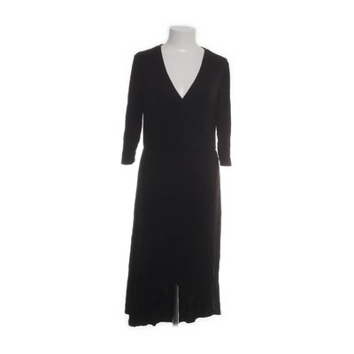 H&M, Maxikleid, Größe: L, Schwarz, Elasthan/Viskose, Einfarbig, Damen #DjB