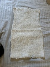Forever 21 Womens White Strapless Smocked Ruf...