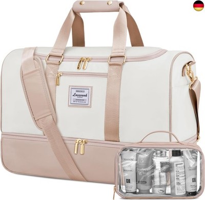 LOVEVOOK Reisetasche Damen, 37L Weekender Travel Bag Kliniktasche Geburt mit