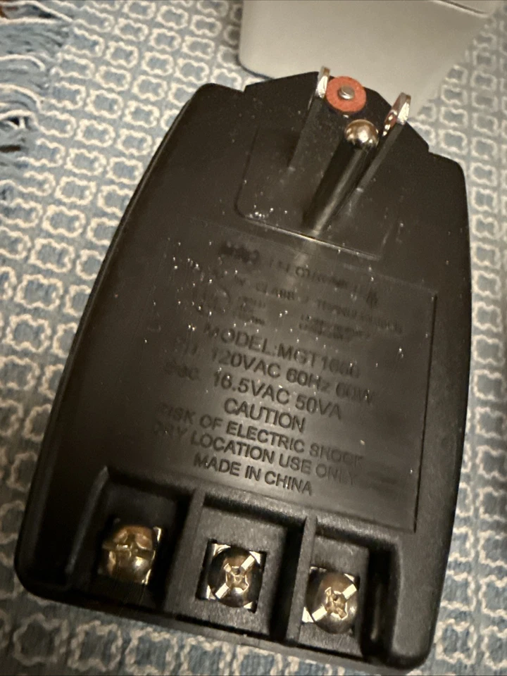 Transformador de Sistema de Seguridad MGT1650 Enchufe Clase 2 120 VAC 16.5 Mgt1640 Atw-1640al Foto 3 de 4