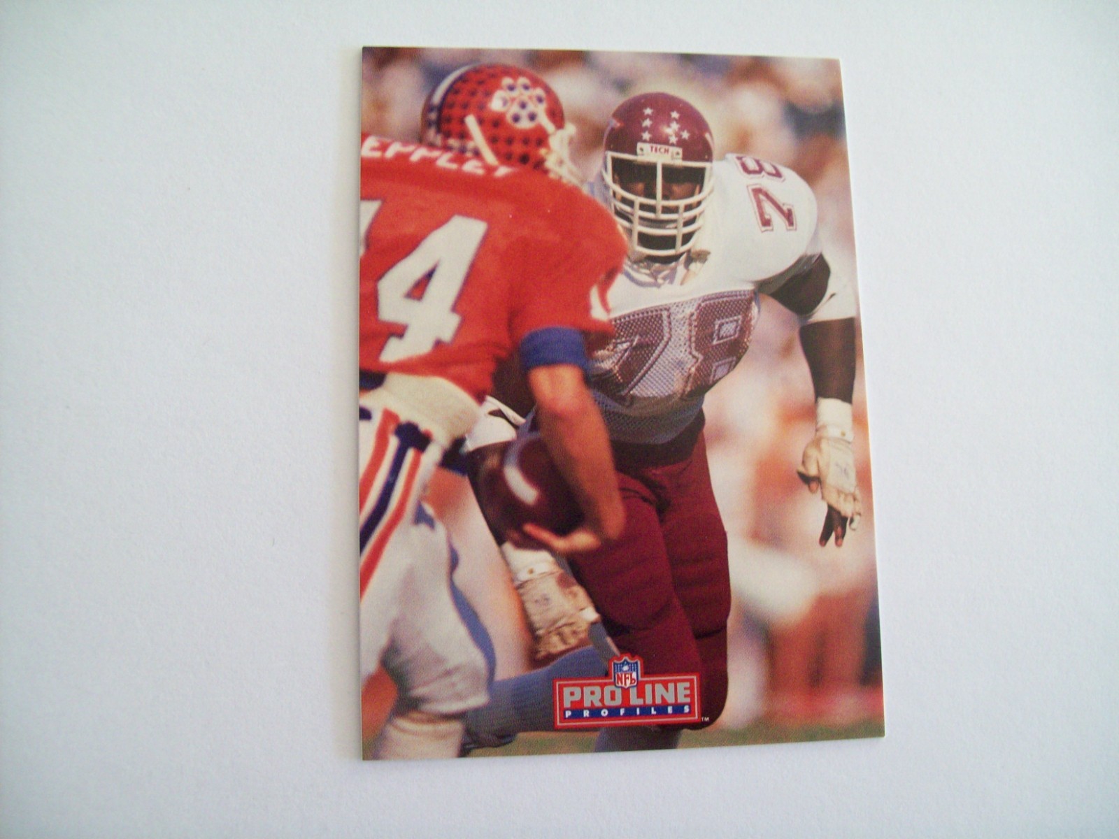 Bruce Smith Buffalo Bills #353 1992 PRO LINE PROFILES 2 of 9 NFL insert card HOF