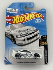 Hot Wheels Custom 01 Acura Integra Gsr White 213365 Nightburnerz