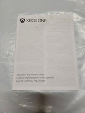 Xbox 360 Regulatory Guide MANUAL ONLY Authentic