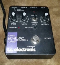 Vintage T.C. Electronic P210 Stereo Chorus + Pitch modulator & Flanger pedal