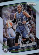 2025 Panini Prizm WNBA #135 Maya Moore Silver Prizms