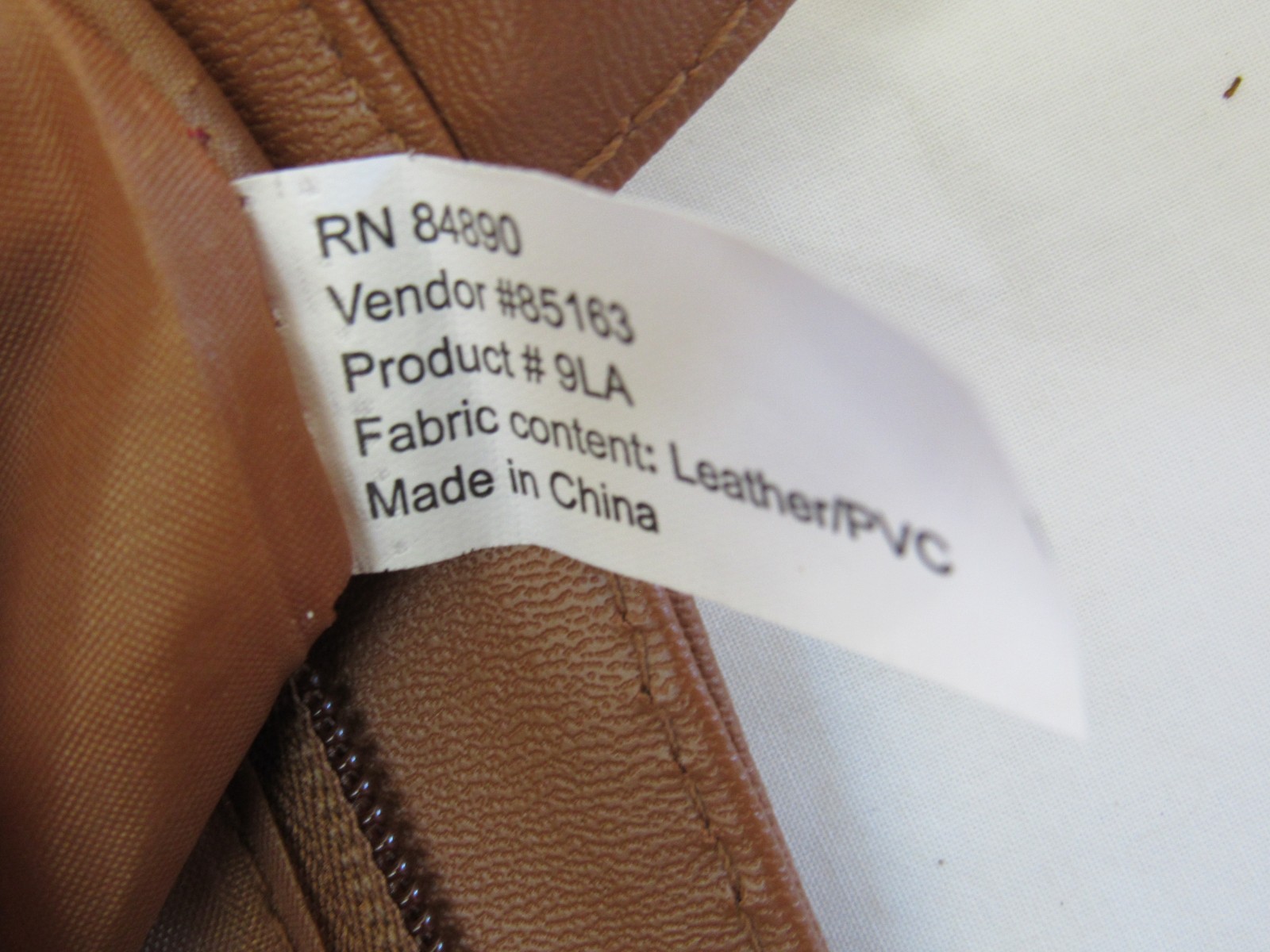 Retro Patchwork, Leather, Multi Colors of Brown, … - image 5