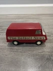 Vtg Tonka Toys Tiny-Tonka Advertising Delivery Van "The Detroit News" 55360 USA