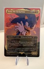 Sonic the Hedgehog (Rainbow Foil) #2087 Secret Lair Drop MTG