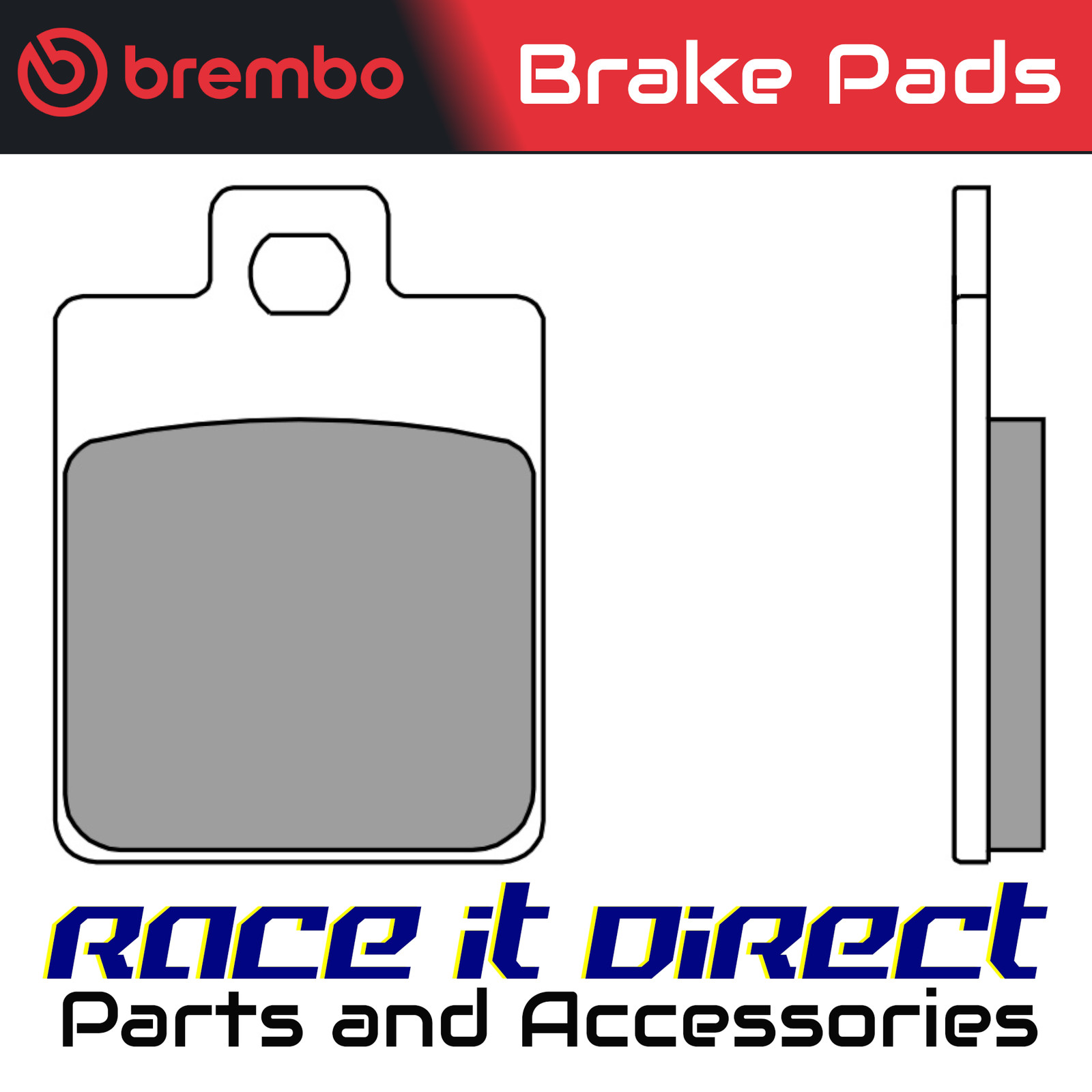 Brake Pads for PIAGGIO LIBERTY 50 2T 1997-2008 Front Scoot Brembo - Image 63