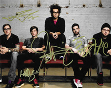 * MOTION CITY SOUNDTRACK * signed 8x10 photo * EVEN IF IT KILLS ME * COA *