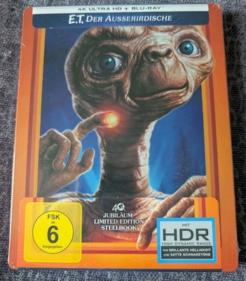E.T. Der Außerirdische   4K UHD Blu-ray Steelbook Edition NEU/OVP KULT OOP