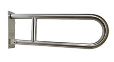 Grab Bar 304 Stainless Steel Foldable Bathroom Grab Bar For Elderly Or Handicap