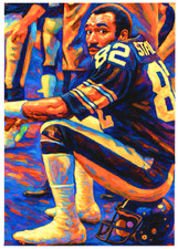 JOHN STALLWORTH * Pittsburgh Steelers * FOOTBALL * Novelty Art Card * ATC ACEO