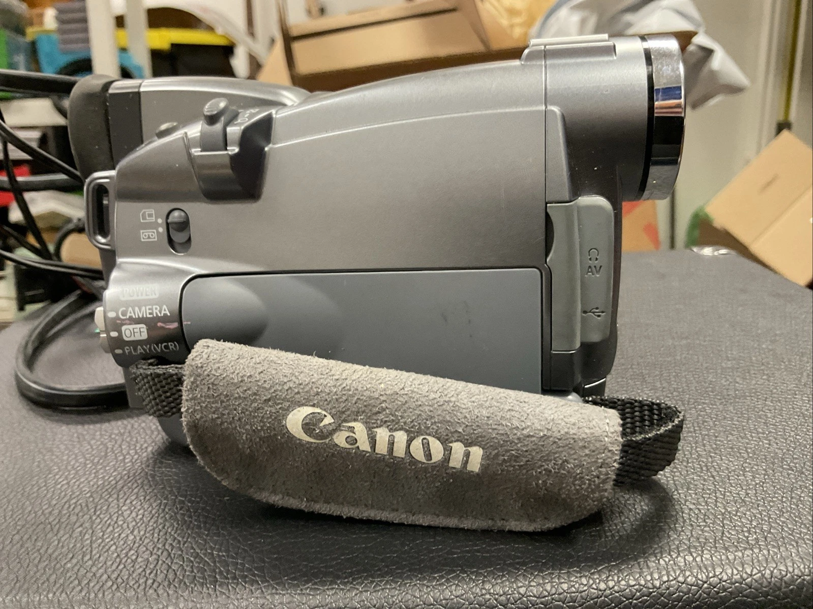 Canon Mini DV ZR85 Camcorder w/ Charger AS IS USED Vintage Cam image 5