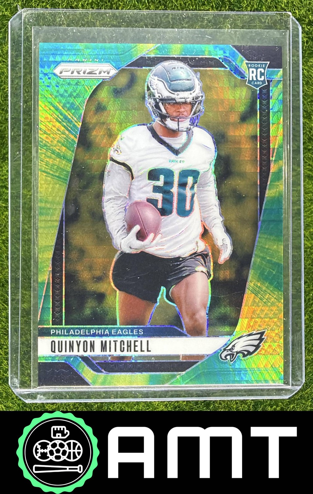 Quinyon Mitchell Panini Prizm #381 Hyper