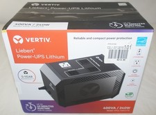 Vertiv Liebert Power-UPS 400VA/240W 120V Lithium-Ion Standby UPS PUL-400LVT 