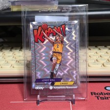 Lonzo Ball 2018 Panini RC Kaboom Rookie #K-LB Lakers SSP