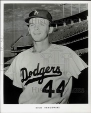 1965 Press Photo Los Angeles Dodgers baseball's Dick Tracewski - kfx03978