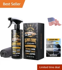 Carceracot Ceramic Coating for Cars (16 oz.), Unmatched Shine Nano Car Wax...