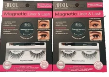 Lot of 2 Ardell Professional Magnetic Liner Lash Wispies False Eyelashes Lashes