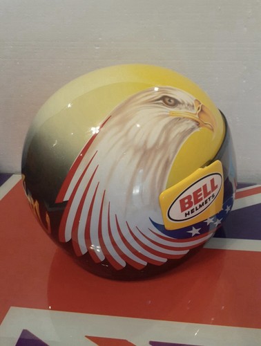 JOHN KOSINSKI REPLICA BELL V1000 RACESTAR MOTORCYCLE HELMET - Picture 6 of 9