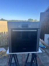 Bosch HHF113BR0B Built-In Single Electric Oven 66L Stainless Steel Series 2