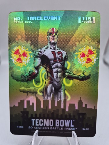 2026 Bo Jackson Battle Arena Tecmo Glow Skyline MR IRRELEVANT BROCK PURDY S106