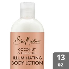 SheaMoisture Body Lotion Coconut Oil  Hibiscus, 13 Oz.