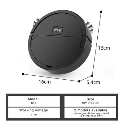 Robot Vacuum Cleaner Sweep 3 in1 Wet Mopping Floors Smart Home Sweeping Cleaning