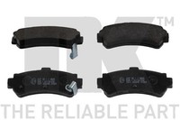 NK Bremsbelagsatz Scheibenbremse 222245 FüR N15 Almera Nissan 1 Hatchback SLX