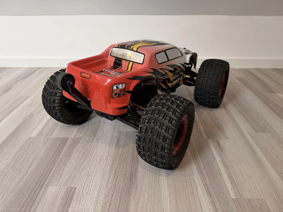 Thunder Tiger MT-4 G3 Monstertruck 1:8 RC Brushless 6s Roller - S2008MG Servo - Bild 3 von 4
