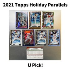2025 Topps Holiday Baseball Parallels -- U Pick! -- Complete Your Set