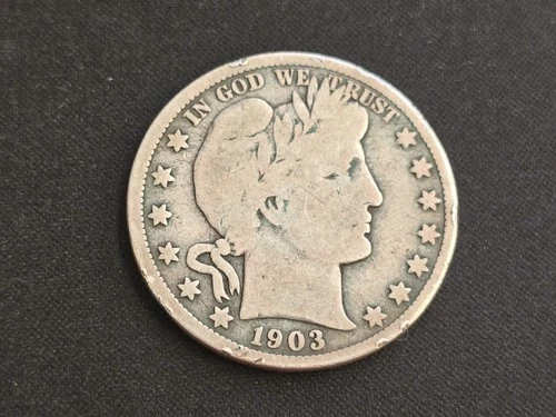 1903-S Barber Half Dollar — photo from the most recent tracked eBay sale