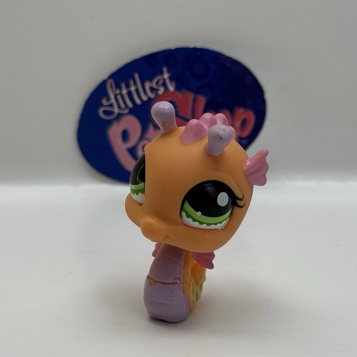 Figurine Littlest PetShop - Hippocampe #1314 Avec Bouée - Occasion - Collection Jouet