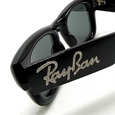 NEW* RAY-BAN Wayfarer Puffer Crystal Edition Sunglasses Polished