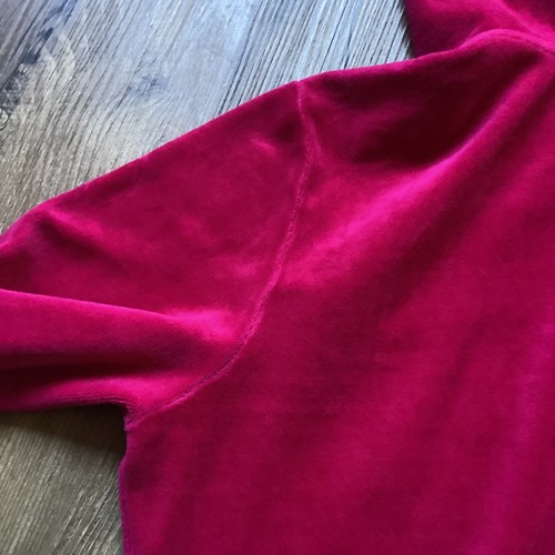 Vintage Juicy Couture Y2K Pink Hoodie Tracksuit Jacket Medium Barbie Style - Picture 15 of 17