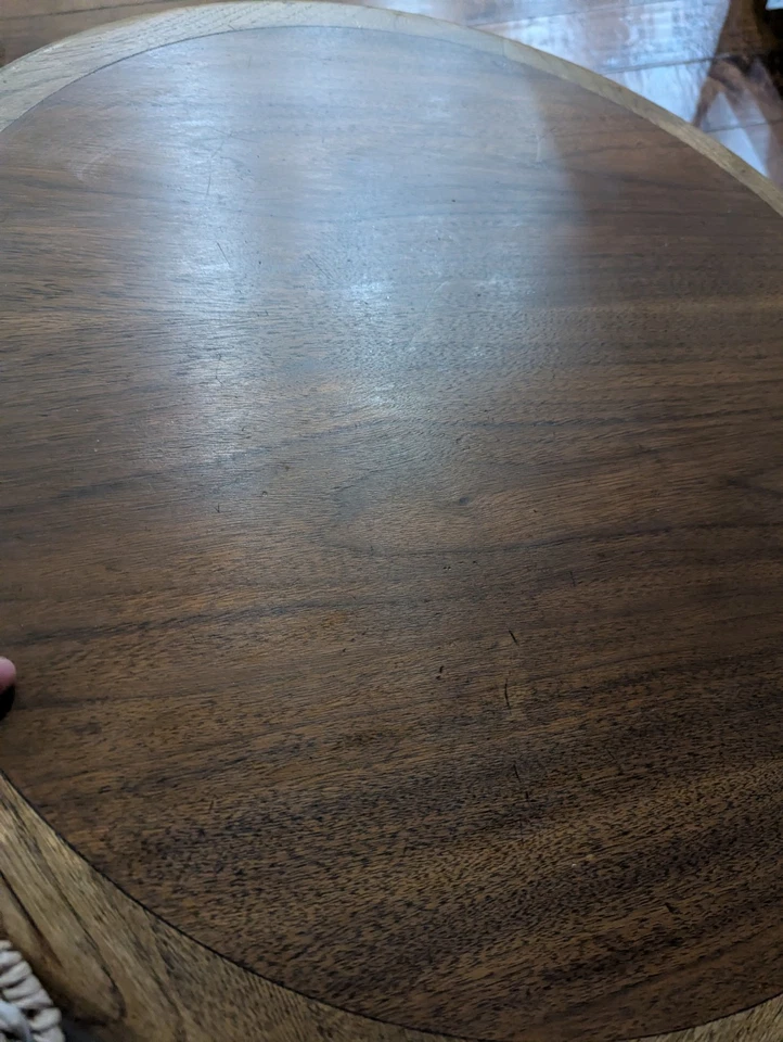 二巷感知圆形两张桌子中世纪 — 第 3/4 张图片