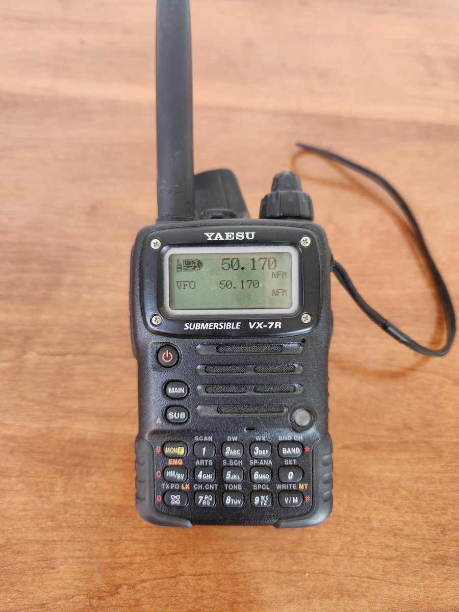 トランシーバー STANDARD SUBMERSIBLE VX-7 Yaesu Submersible VX-7R Transreceiver Radio - TESTED and