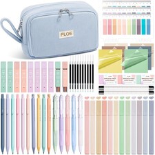 62PCS Aesthetic School Supplies, Cute Back to School Supplies College Essenti...
