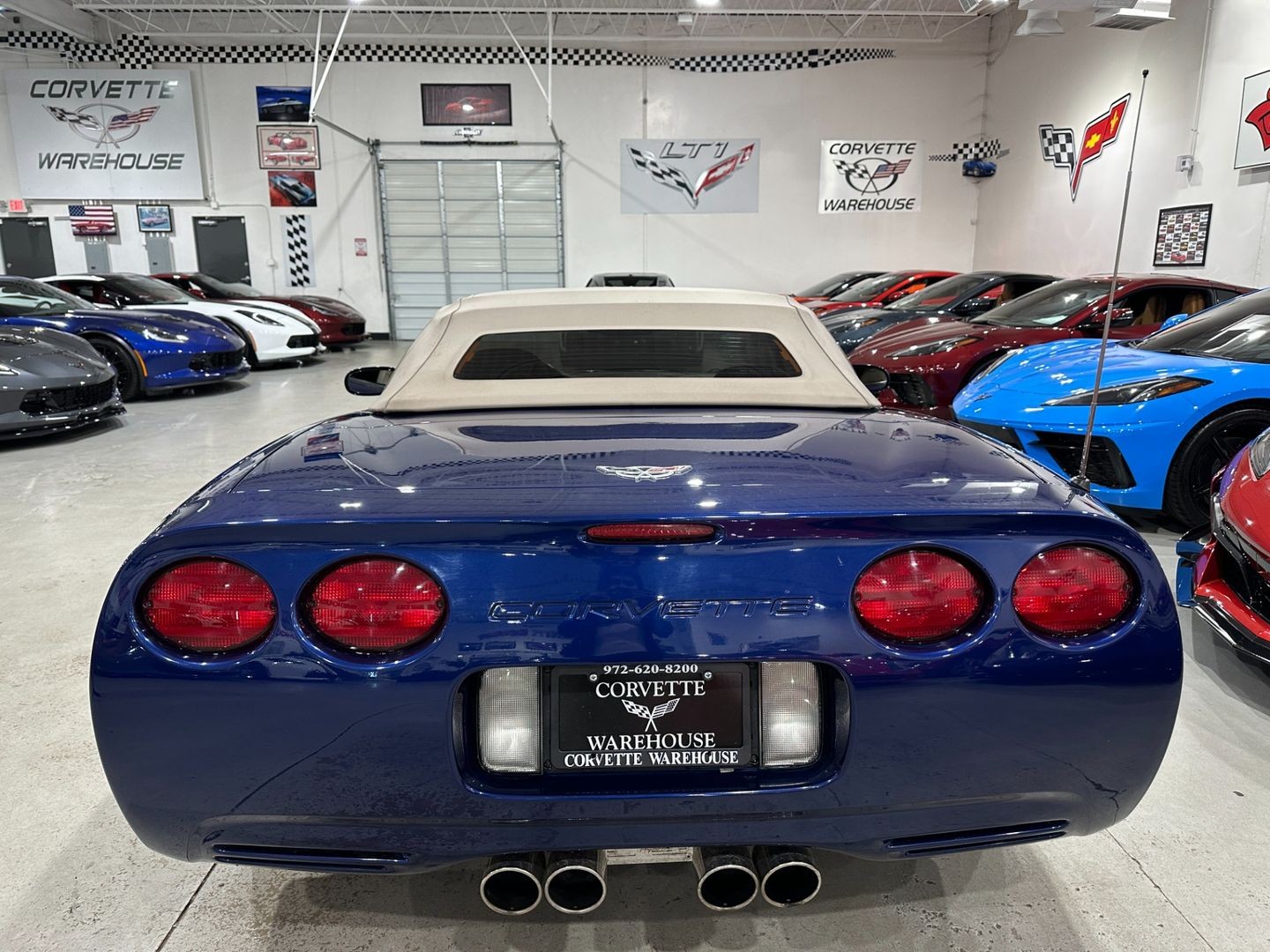 2004 [19U] LeMans Blue Chevrolet Corvette   | C5 Corvette Photo 9