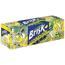 Brisk Iced Tea, Lemon, 12 Count, 12 Fl Oz Each