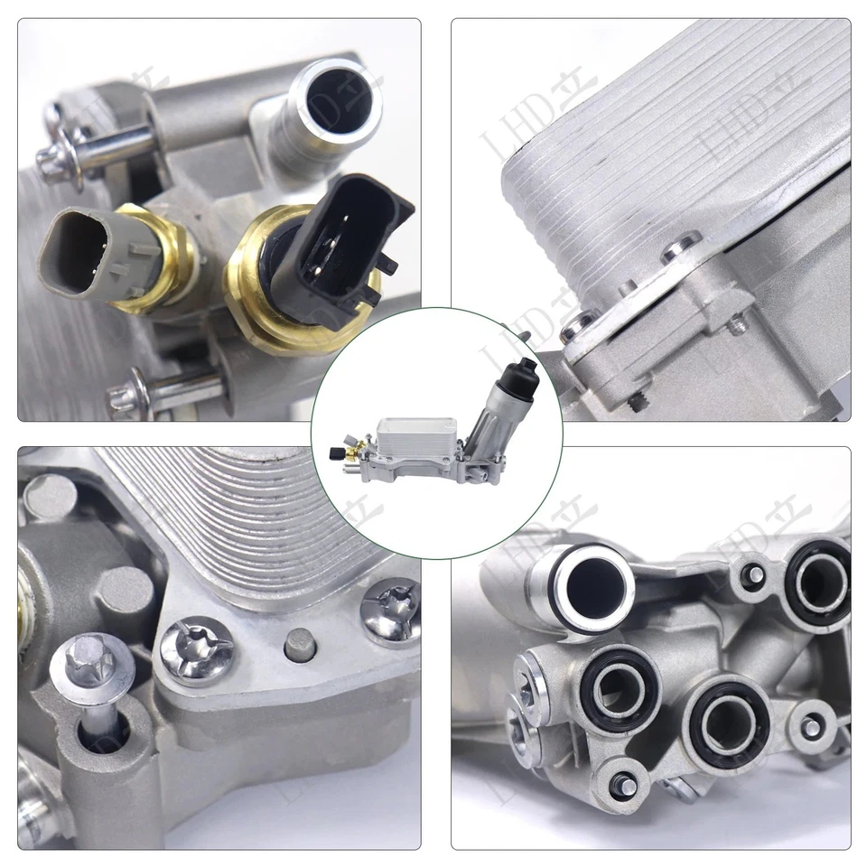 Комплект корпуса масляного фильтра 5184294AC 926-959-BK для Jeep Wrangler JK* 2011-18 годов выпуска - Изображение 2 из 3