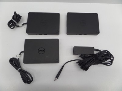 Lot of 3 - Dell WD15 K17A001 USB-C Docking Station 