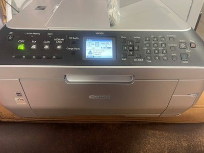 Canon PIXMA MX860 Wireless All-In-One Printer   USED   Needs Ink!
