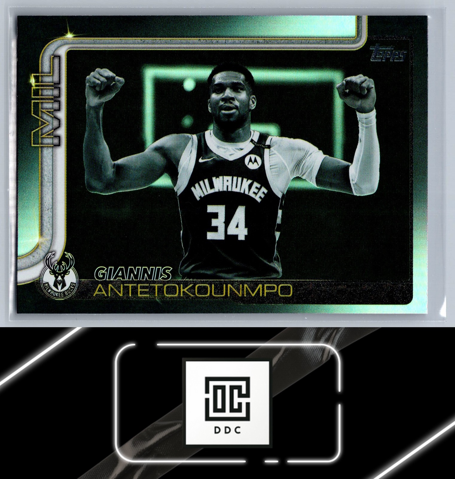 2025-26 Topps #54 Giannis Antetokounmpo Blackout